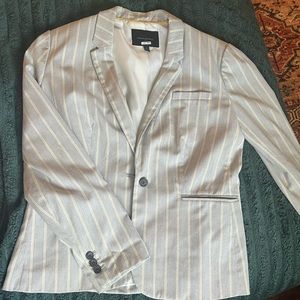 M/L-Banana republic striped blazer